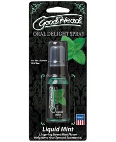 Good Head Oral Delight Spray 1 Oz - Liquid Mint