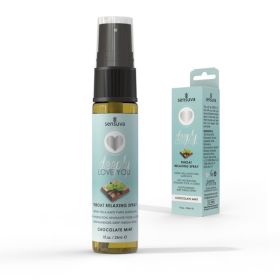 Deeply Love You Throat Relaxing Spray - Chocolate Mint - 1 Fl. Oz.
