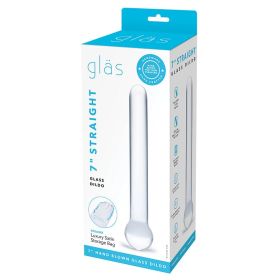 Glas 7" Straight Glass Dildo