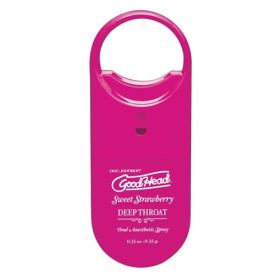 Goodhead to Go Deep Throat Spray - Sweet Strawberry