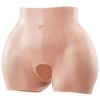 VEVOR Silicone Butts, 100% Silicone Hip Enhancer Shapewear Panty, Fake Buttock Enhancers Pants for Crossdresser, Transgender, Cosplay