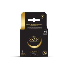 Skyn Original - Non-Latex Lubricated Condoms - 3 Pack