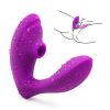 Wearable Vibrating Massage Device Silent Quiet Body Massage and Waterproof Neck and Shoulders;  Soft Vibrator for Women Beautiful Woman
