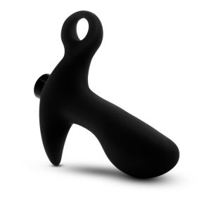 Anal Adventures- Platinum - Silicone Vibrating Prostate Massager 01 - Black