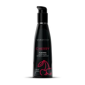 Aqua Cherry Flavored Water Based Intimate Lubricant - 4 Fl. Oz.