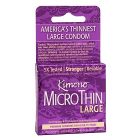Kimono Microthin Large - 3 Pack