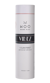 Woo - Vibez - I Cum First - Clitoral Vibrator and Travel Case
