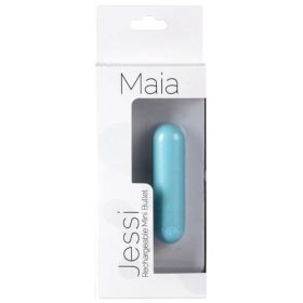 Maia Jessi Rechargeable Mini Bullet-Teal (Color: Teal)