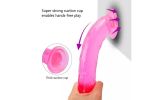 Suction Cup Dildo Clitoral 8'5 Inches Dildo Flaxible Realistic Dildo